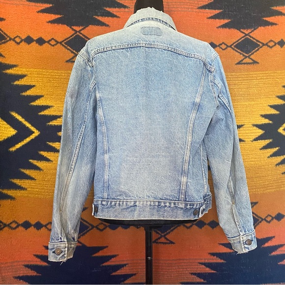 VTG Levi’s Authentic Distressed Trucker Jean Jacket. Type 3 from the 80’s. M/L - Picture 2 of 16